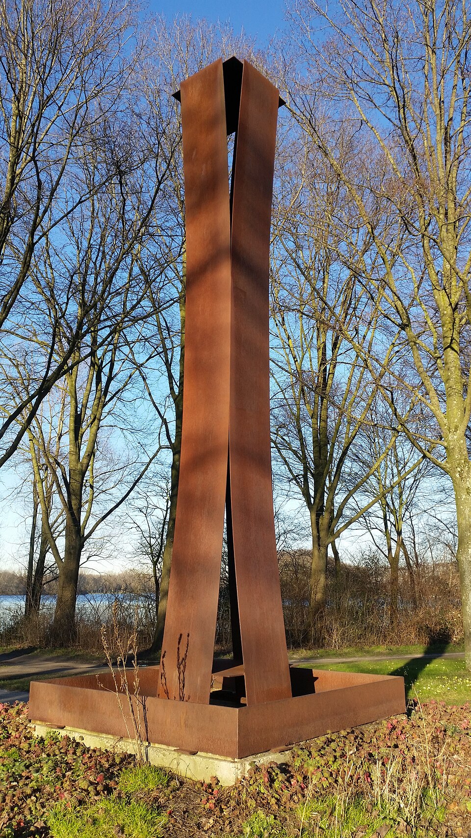 Open zuil, Frans Mossou 1988