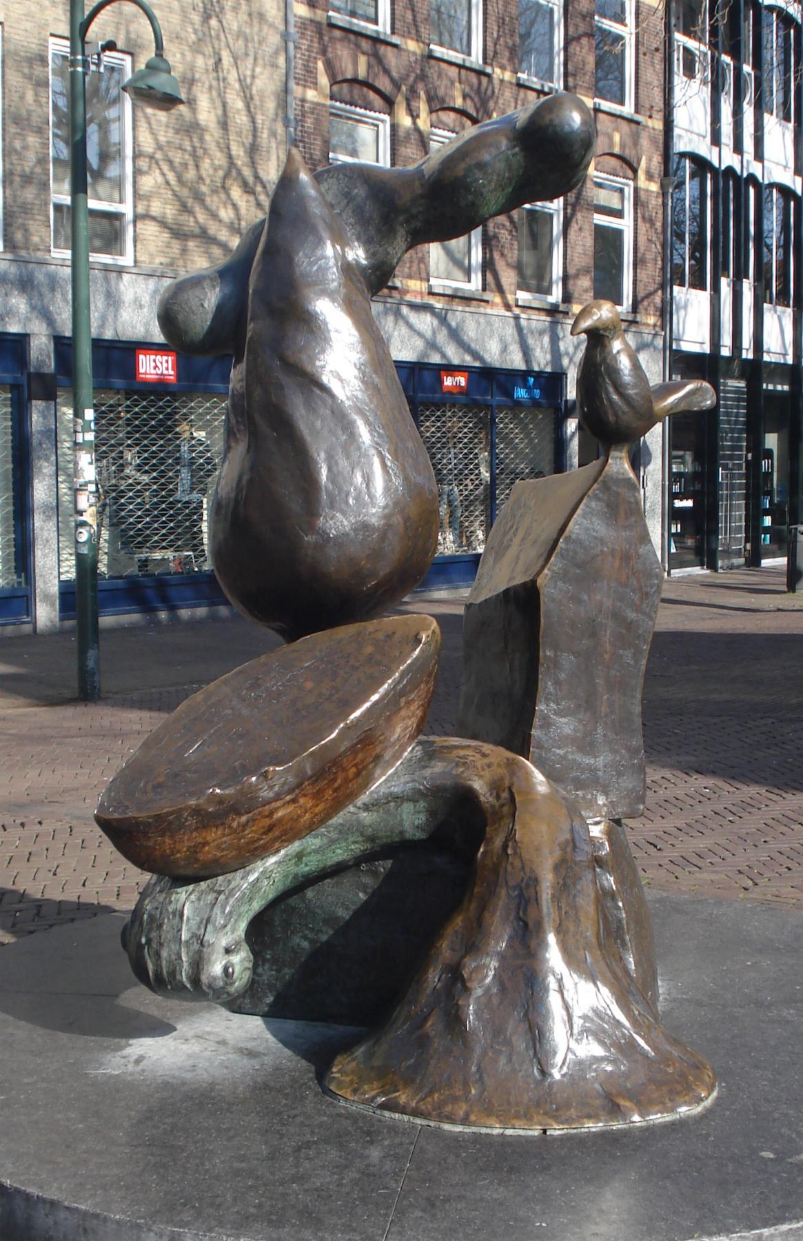 "Vogel, Boom, Boot en Water"