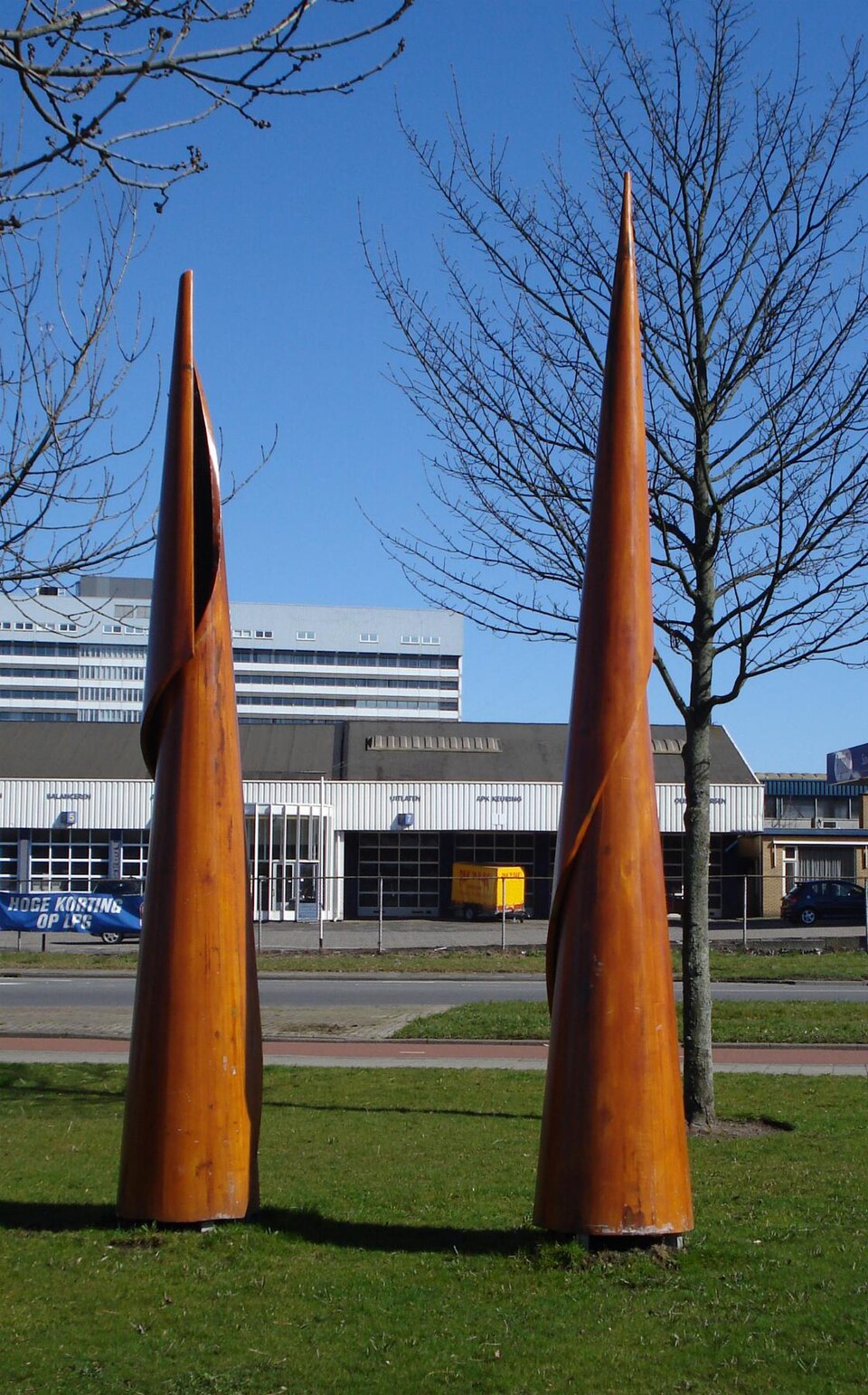 Houten spiralen